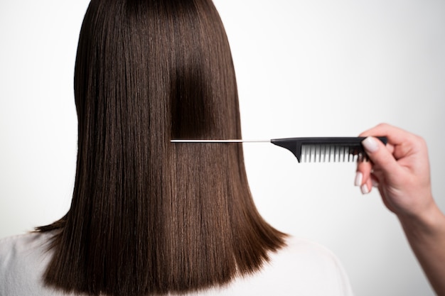 علت صاف نشدن مو بعد از کراتین کردن